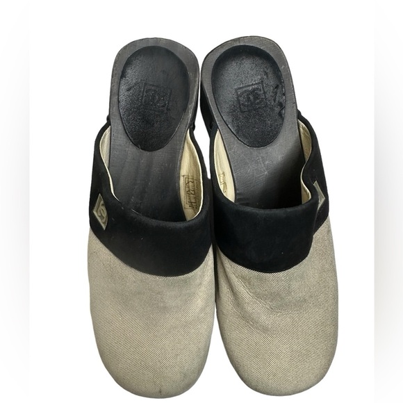 CHANEL Shoes - CHANEL Authentic Sports Line Sabot Sandals BeigexBlack COCO mark Women